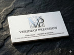 OTTORON BC06 The Unbending Pure - Custom 700g Smooth White luxury business card featuring industrial precision, Ultra-Thick finish, and premium tactile details.