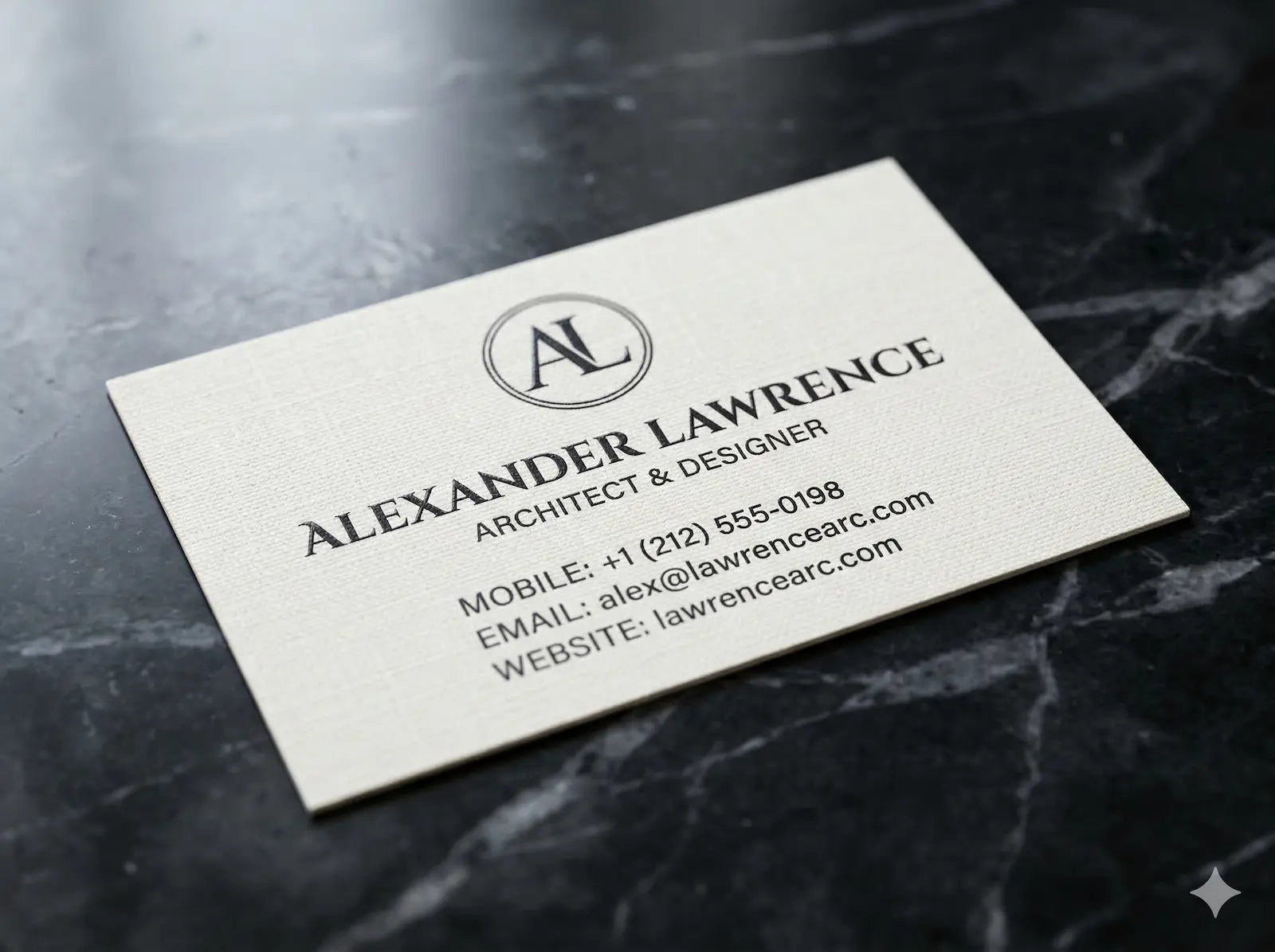 OTTORON BC08 The Precision Matrix - Custom 700g Micro-Textured White luxury business card featuring industrial precision, Textured Letterpress finish, and premium tactile details.