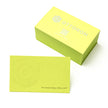 Side profile highlighting the impressive 24PT thickness of OTTORON BC17 The Verdant Edge high-end cards.