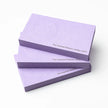 OTTORON BC18 The Imperial Wisteria 500g Luxury Business Card, featuring Blind Deboss, Gold Ink Print, Silver Ink Print, front perspective view.