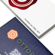 Side profile highlighting the impressive 16PT thickness of OTTORON BC23 The Matrix Lite high-end cards.