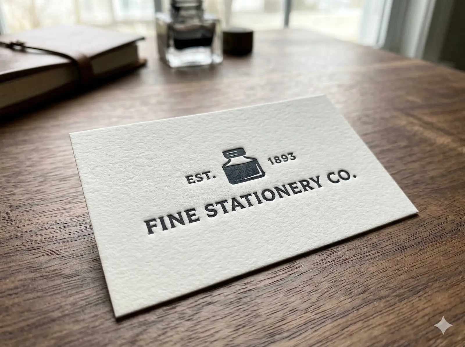 OTTORON BC24 The Antique Linen - Custom 350g Antique Linen luxury business card featuring industrial precision, Textured Letterpress finish, and premium tactile details.