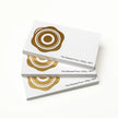 Side profile highlighting the impressive 16PT thickness of OTTORON BC26 The Ethereal Pure high-end cards.