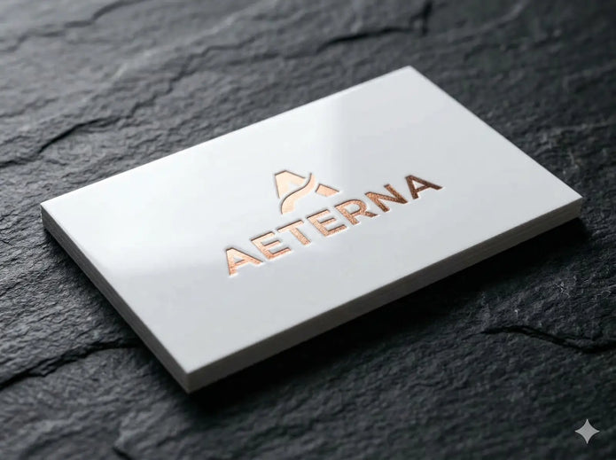 OTTORON BC27 The Spec Ops - Custom 320g Coated Paper Stock luxury business card featuring industrial precision, Ultra-Thick finish, and premium tactile details.