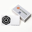 Professional executive desk setting featuring the OTTORON BC28 bespoke The True Smooth business card.